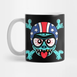 Whacky Bat Biker Mug